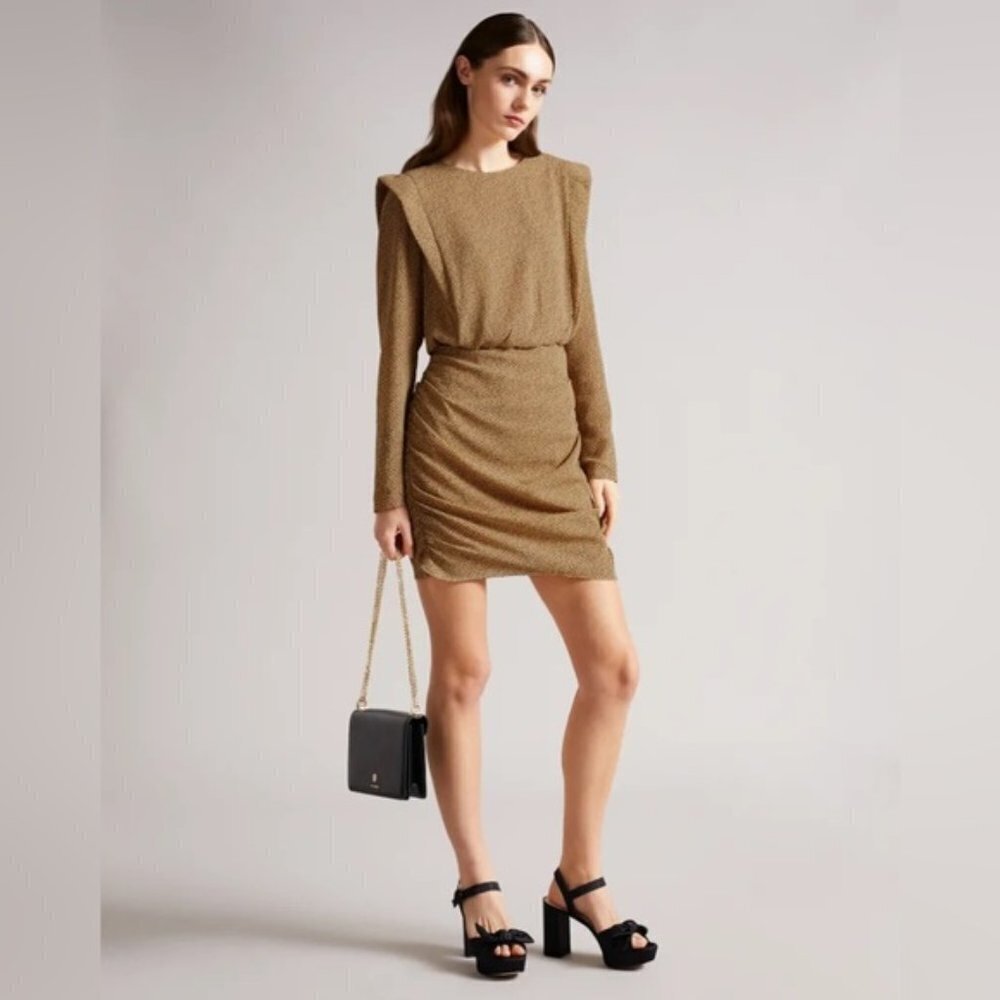 Ted baker quinci dress rare size 6 us 14